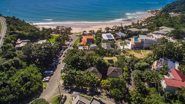 Mr Hayez checked into a hostel in Byron Bay on May 29.