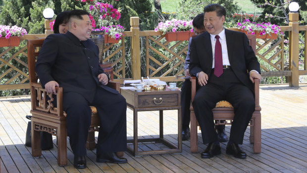 Kim reportedly said he wanted to keep Xi updated with the latest situation and strengthen cooperation with China.