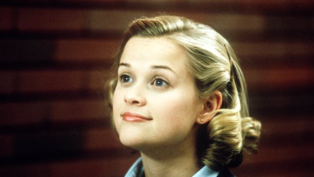 Reese Witherspoon stars as Tracy Flick in “Election”.  