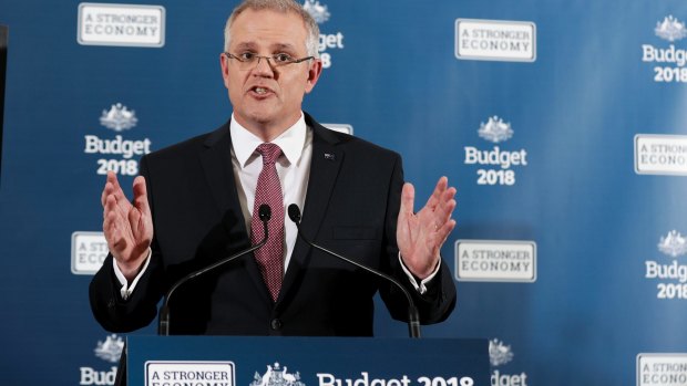 Treasurer Scott Morrison has presented the tax cuts as a gain for “middle income” Australians.