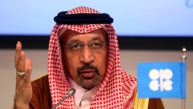 Saudi Energy Minister Khalid Al-Falih tried to reassure markets that there wasn't an oversupply problem. 