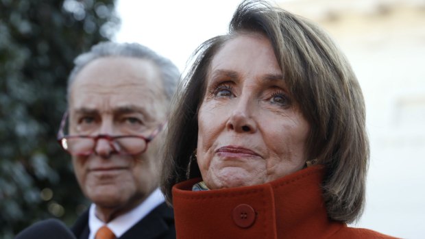 Nancy Pelosi, a Democrat from California, was set to become the House Speaker on Capitol Hill on Thursday. 