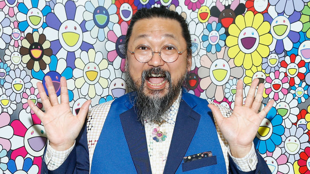 Murakami’s signature style is a cartoonish abundance of the seemingly cute.