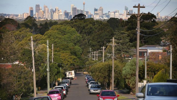 Some parts of Sydney have high tree cover, such as the north shore and north-west.