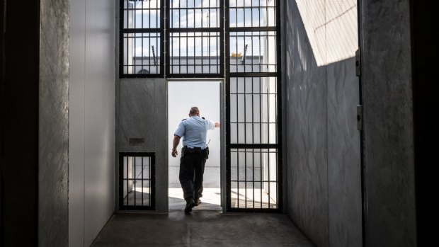 The Olearia Unit at Barwon Prison is the highest security unit in Victoria 