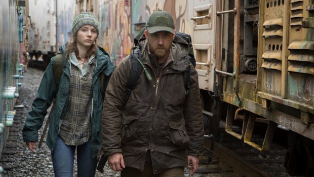 Tom (Thomasin Mckenzie) and Will (Ben Foster) in Debra Granik’s drama Leave No Trace. 