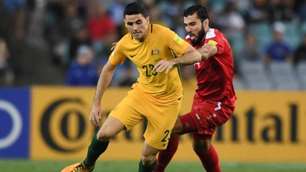 Socceroos striker Tom Rogic is set to play in his first World Cup next month. 