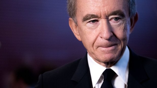 Bernard Arnault, billionaire and chief executive officer of LVMH.