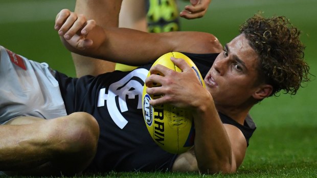 Charlie Curnow is seen as a key to  Carlton's future.