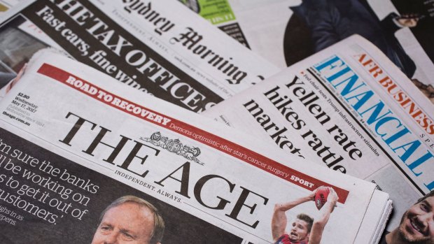   About 4.5 million of The Age’s audience read the newspaper online, while 1.1 read the paper in print.
