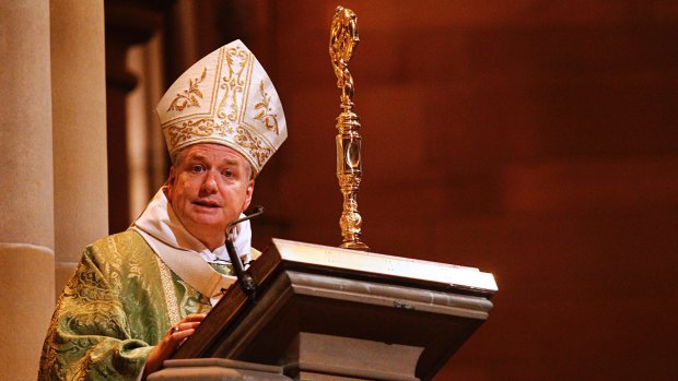 Archbishop Anthony Fisher said parishioners should not be quick to judge.