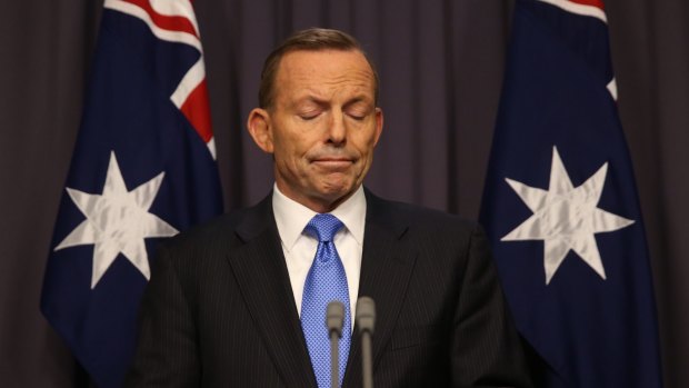 Prime Minister Abbott responds to Malcolm Turnbull's leadership challenge, September 2015.