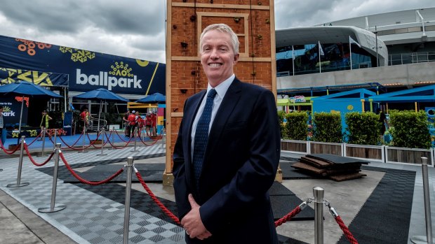 Tennis Australia boss Craig Tiley is banking on fewer spectators.