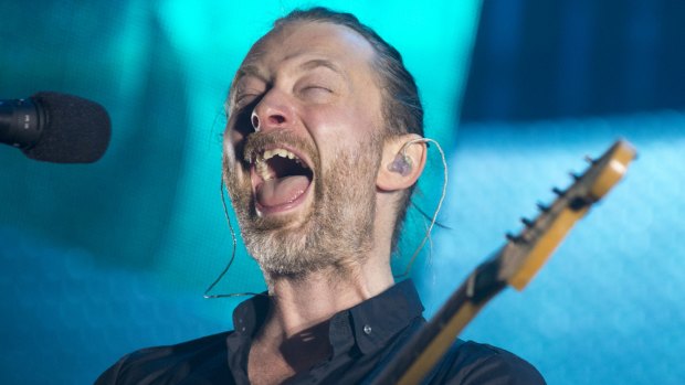 Radiohead frontman Thom Yorke. 
