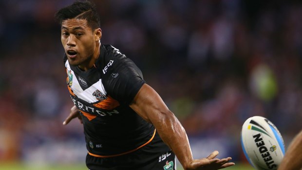 Flick pass: Tim Simona could be about to make a shock return to rugby league.