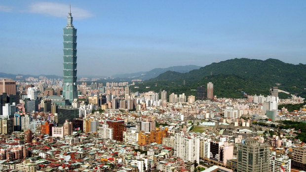 The Taipei 101 building was the tallest in the world when it opened in 2004. 