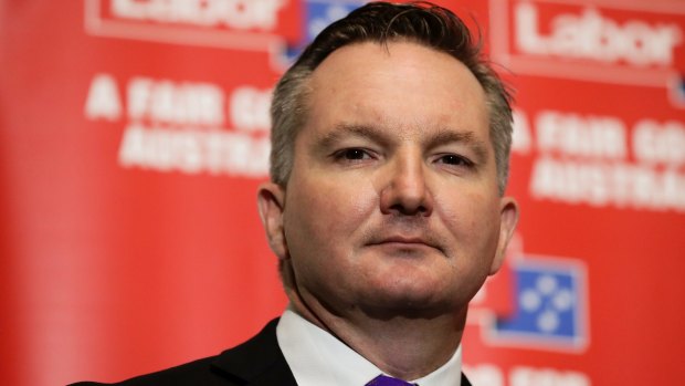 "[Broad's] resignation does not help the chaos and dysfunction at the heart of the government": shadow treasurer Chris Bowen.