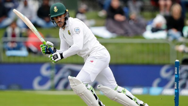 South Africa's Faf du Plessis isn't looking to renew hostilities with Australia. 