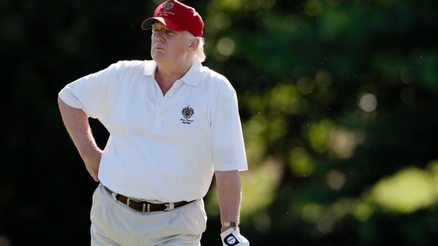 Trump is partial to boasting to visitors about the size and condition of his golf courses.