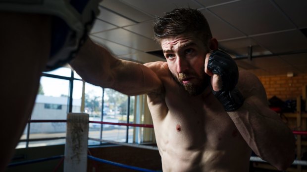 Duke Didier is one of the faces of MMA in Canberra.