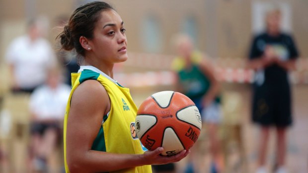 Leiliani Mitchell is racing the clock to be fit for the first round of the WNBL season.