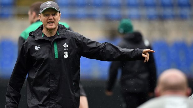 On the rise: Joe Schmidt has taken Ireland to No.2 in the world.