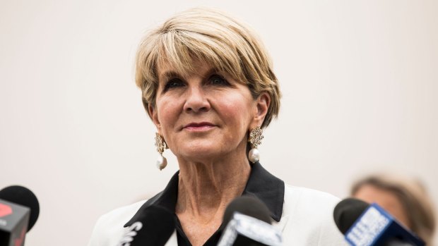 Curtin MP Julie Bishop maintains it is her intention to recontest her seat at the next election.
