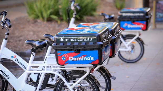 Domino's boss Don Meij said new menu items would help it meet guidance. 