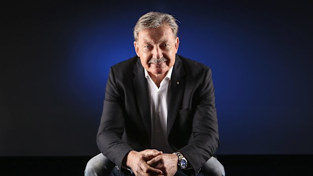 Swimming Australia chairman John Bertrand.