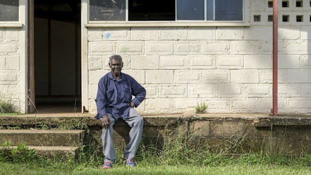 Lockhart River elder Father Brian Claudie, who has featured in the Dalarinji Project. 