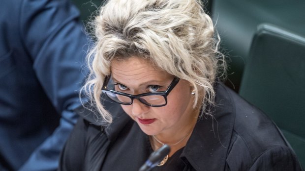 Attorney-General Jill Hennessy, pictured in Parliament, said more lawyers had acted as police informers.