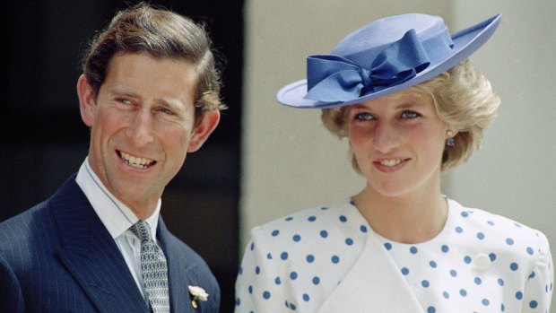 Prince Charles and Princess Diana in Australia in 1985.