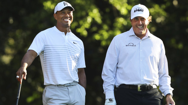Tiger Woods and Phil Mickelson will play in a winner-takes-all match in November.