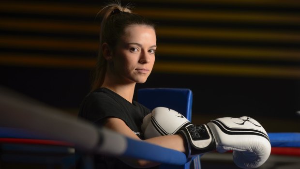 Boxer Skye Nicolson is eyeing Olympic gold.