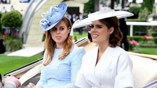 The royal sisters Beatrice (left) and Eugenie have often had their fashion choices unfavourably scrutinised.