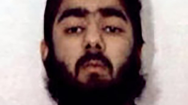 Usman Khan launched the attack after being released from prison a year earlier. 