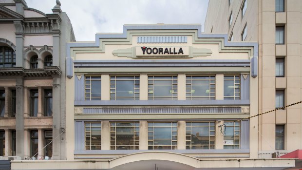 The Yooralla building at 248 Flinders Street, Melbourne.