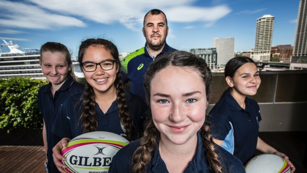 Growth: Rugby was the third most requested sport in Sporting Schools' term 3 program in secondary schools across the country. 