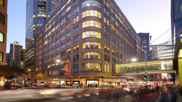 Scentre Group and Cbus Property will redevelop David Jones' Market Street store in Sydney. 