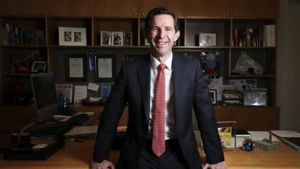 Minister for Trade Simon Birmingham.