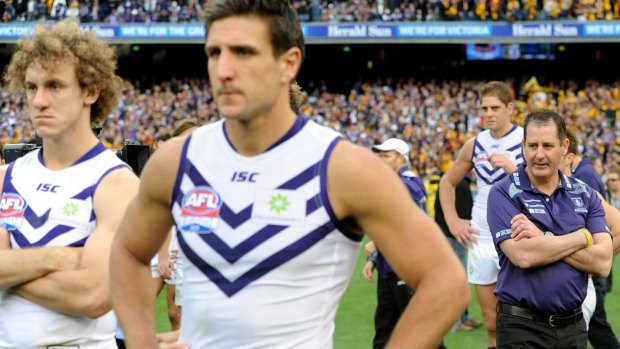 Fremantle lost the 2013 grand final but it seemed like the start of a successful era under Ross Lyon.
