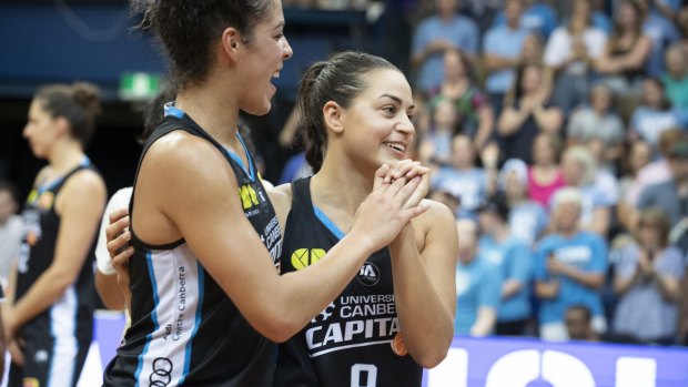 Kia Nurse and Maddison Rocci are both back with the Capitals.