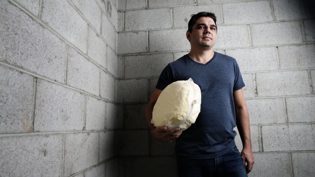 Pierre Issa with his Pepe Saya butter at his Tempe factory. 