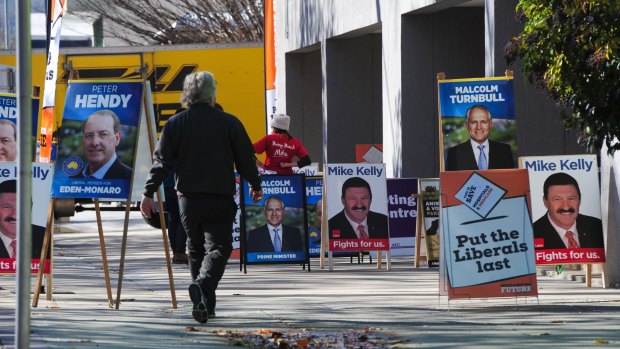 Pre-polling is a logistical nightmare for parties, which have to try to staff the booths for weeks ahead of the election to try to convince voters to choose them.