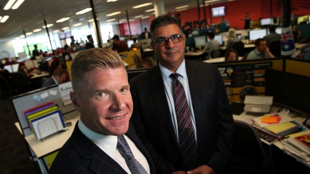 Acquire Learning former managing director John Wall and former advisory board member Andrew Demetriou in November 2014.
