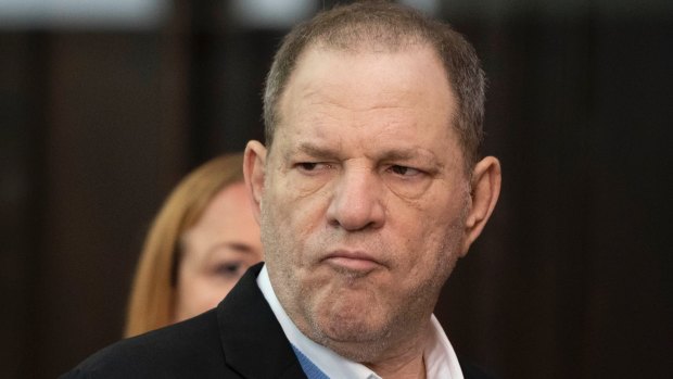 Harvey Weinstein at a New York court in May. 