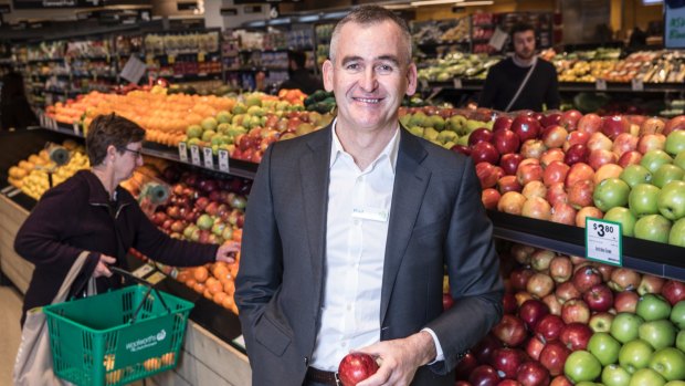 Woolworths CEI Brad Banducci said sales would bounce back later in the year. 