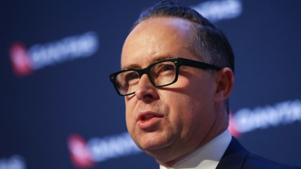 Qantas chief executive Alan Joyce took aim at his former leadership rival John Borghetti last week.