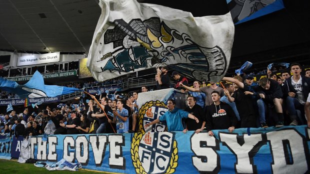 Bigger the better: The Cove have something major planned for the derby.