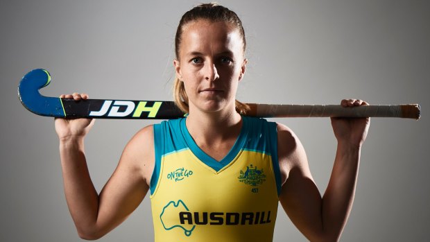 Hockeyroos captain Emily Smith will play her 200th international game on Sunday. 